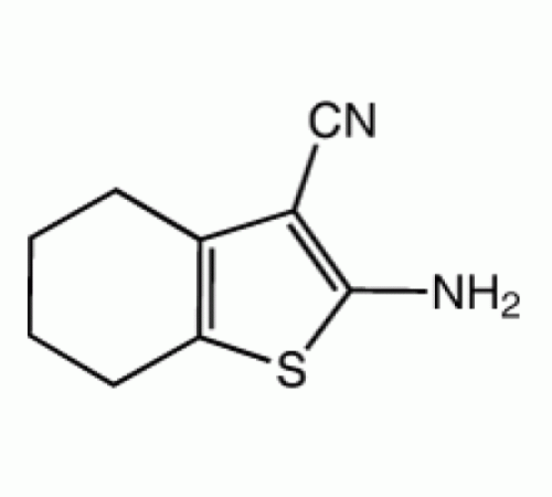 2-Амино-4,5,6,7-тетрагидро-бензо [b] тиофен-3-карбонитрил, 97%, Alfa Aesar, 10 г