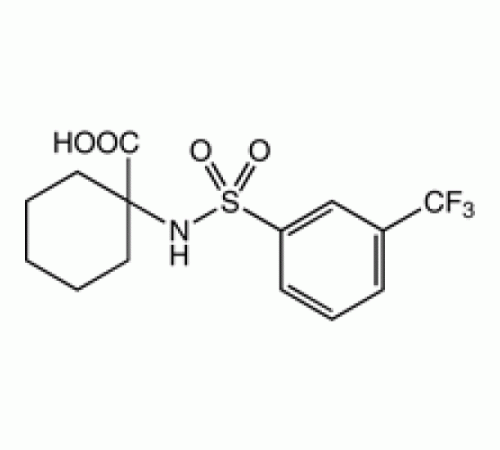 1 - [3 - (трифторметил) фенилсульфониламино] циклогексанкарбоновой кислоты, 96%, Alfa Aesar, 250 мг