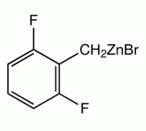 2,6-Дифторбензилцинк бромид, 0,5 М в ТГФ, упакованы в атмосфере аргона в герметично закрываемых ChemSeal ^ т бутылок, Alfa Aesar, 50мл