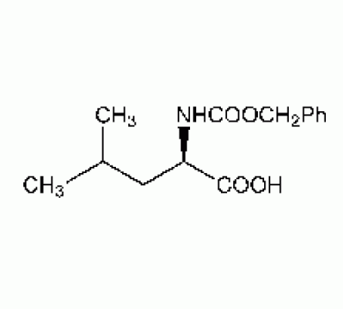 Н-бензилоксикарбонил-Д-лейцина, 95%, Alfa Aesar, 1г