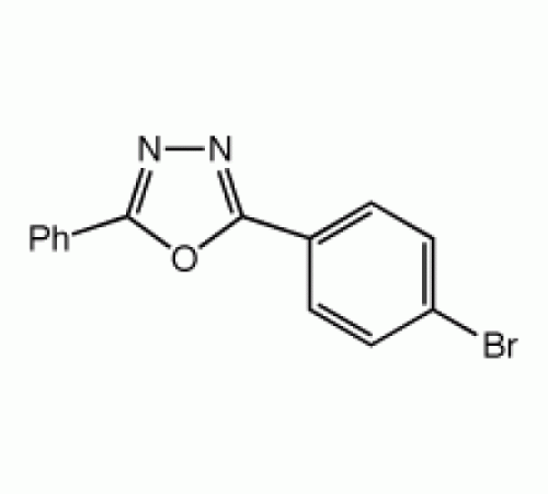 2 - (4-бромфенил) -5-фенил-1, 3,4-оксадиазол, 98 +%, Alfa Aesar, 1г