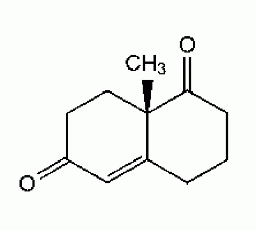 (S) - (+) -3,4,8,8-тетрагидро-8а-метил-1,6 (2H, 7H) -нафталиндион, 99%, Alfa Aesar, 500 мг