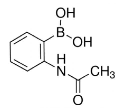 2-Ацетамидобензолбороновая кислота, 96%, Alfa Aesar, 250 мг