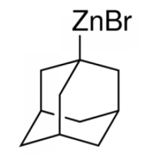 1-Адамантилцинк бромид, 0,5 М в ТГФ, упакованы в атмосфере аргона в герметично закрываемых ChemSeal ^ т бутылок, Alfa Aesar, 50мл