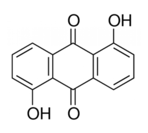 1,5-Дигидроксиантрахинон, технологий. 90%, Alfa Aesar, 500г