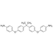 2,2-Бис- [4 - (4-аминофенокси) фенил] пропан, 98%, Alfa Aesar, 100 г