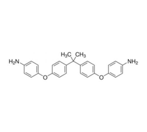 2,2-Бис- [4 - (4-аминофенокси) фенил] пропан, 98%, Alfa Aesar, 100 г