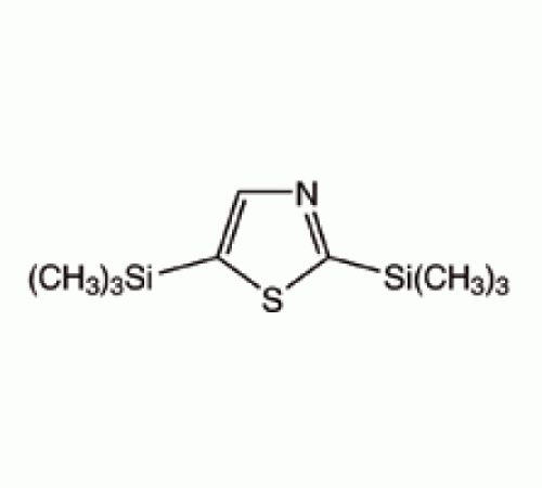 2,5-бис (триметилсилил) тиазола, 96%, Alfa Aesar, 5 г
