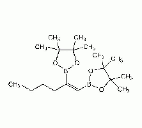 (E) -1-гексен-1, 2-бис дибороновая кислота (пинакол) эфир, 98%, Alfa Aesar, 5 г