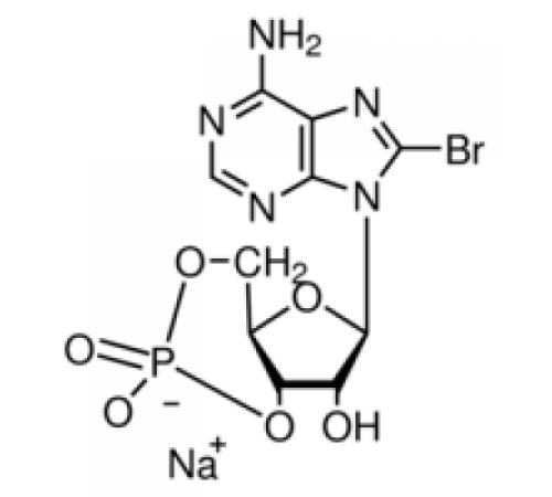 Натриевая соль 8-бромаденозина 3 ', 5'-циклического монофосфата 97% (ВЭЖХ), порошок Sigma B7880