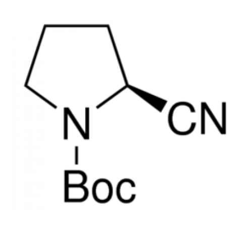 (S) - (-) - 1-Вос-2-цианопирролидин, 95%, Alfa Aesar, 1 г