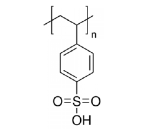 Поли (стирол сульфоновой кислоты), MW 75000, 30% вес / объем водным. р-р., Alfa Aesar, 100г