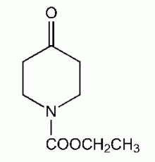 1-этоксикарбонил-4-пиперидон, 99%, Alfa Aesar, 50 г