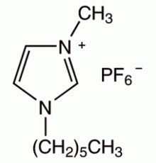 1-гексил-3-метилимидазолиум гексафторфосфат, 99%, Acros Organics, 100г