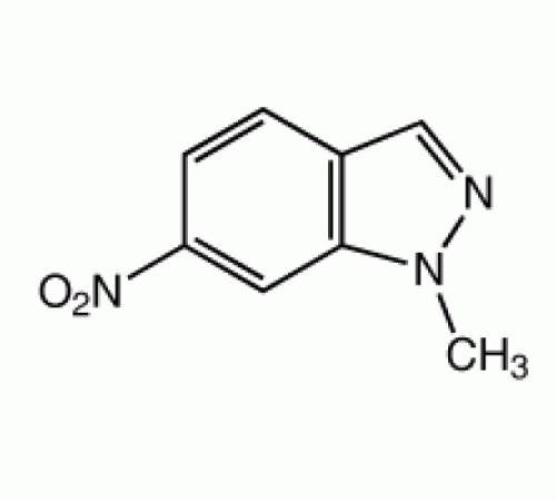 1-Метил-6-нитро-1Н-индазол, 95%, Alfa Aesar, 1г