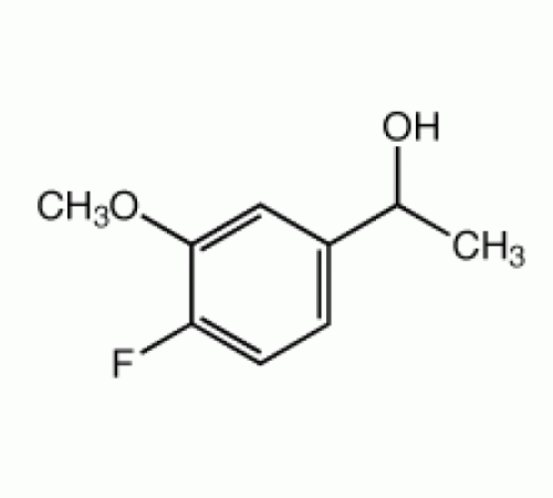 1 - (4-фтор-3-метоксифенил) этанол, 95%, Alfa Aesar, 1г
