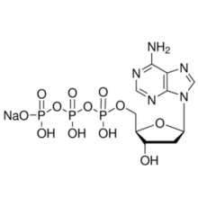 Раствор натриевой соли 2'-дезоксиаденозин-5'-трифосфата, 100 мкм, pH 7 Sigma D4788