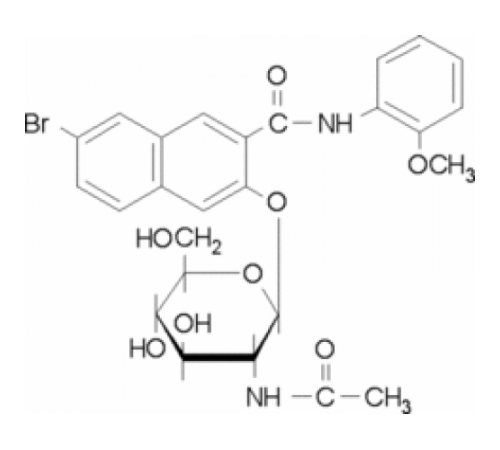 Нафтол AS-BI Субстрат N-ацетиββ D-глюкозаминидβГексозаминидазы Sigma N4006