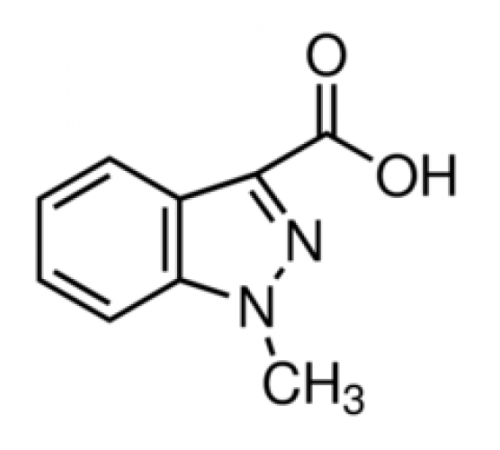 1-Метилиндазол-3-карбоновой кислоты, 97%, Alfa Aesar, 1г