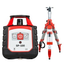 Комплект: ротационный нивелир RGK SP-100 + элевационный штатив RGK SH-170