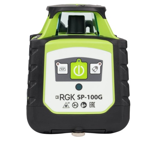 Комплект: ротационный нивелир RGK SP-100G + миллиметровый приёмник излучения RGK LD-88G Комплект: ротационный нивелир RGK SP-100G + миллиметровый приёмник излучения RGK LD-88G