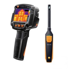 Комплект тепловизора Testo 872 и смарт-зонда термогигрометра Testo 605i